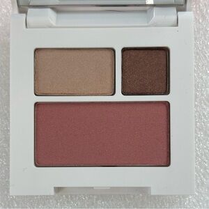 🍊NEW Clinique LIKE MINK Eye Shadow DUO w SUNSET GLOW Blush TRAVEL MINI Compact 🍋